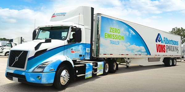 Volvo VNR Electric Albertsons Parked-600x3000px